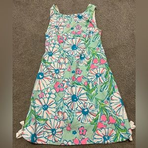 Lilly Pulitzer Floral Dress in Blue, Pink, and Green